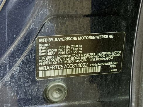 Used 2012 BMW 535i Sedan RWD image 41