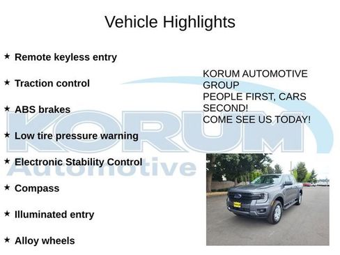 New 2025 Ford Ranger XL w/ Trailer Tow Package AWD/4WD image 4
