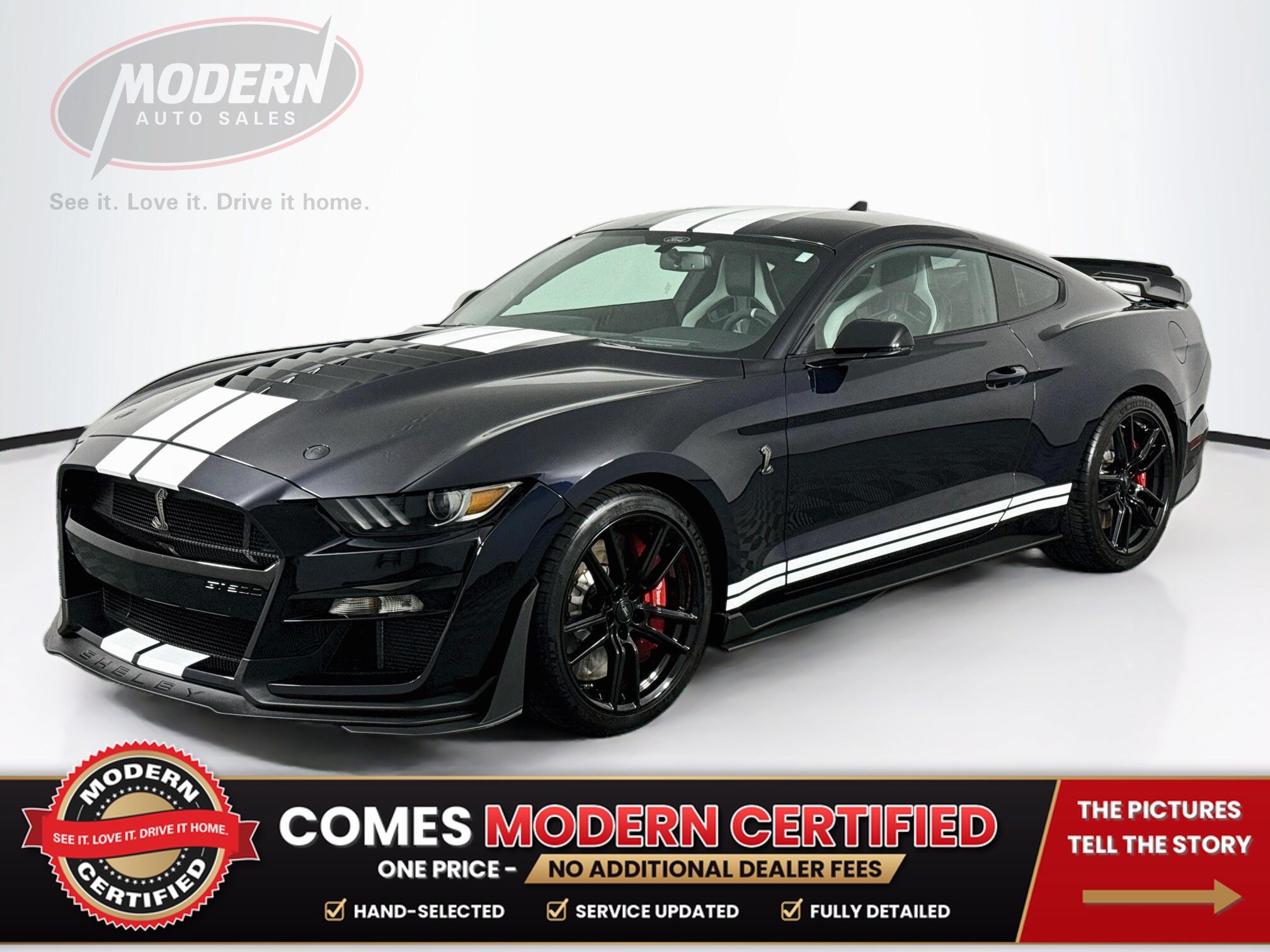 Used 2021 Ford Mustang Shelby GT500 w/ Technology Package RWD image 1
