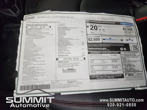 New 2025 Jeep Wrangler Unlimited Rubicon w/ Steel Bumper Group image 9