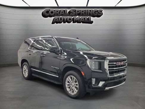 Used 2021 GMC Yukon SLT w/ SLT Premium Package RWD image 1