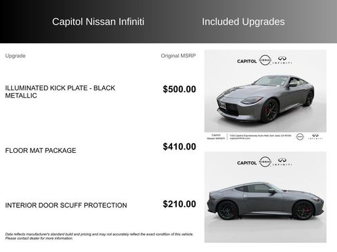 Used 2024 Nissan Z Performance w/ Floor Mat Package image 8