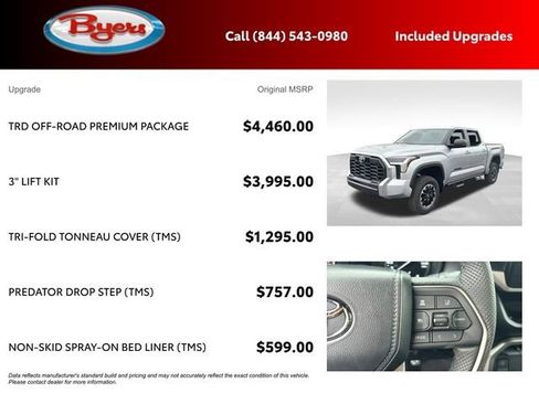 New 2026 Toyota Tundra SR5 w/ TRD Off-Road Premium Package image 5