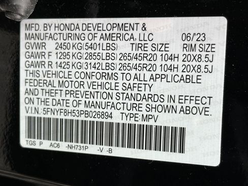 Used 2023 Honda Passport EX-L image 15
