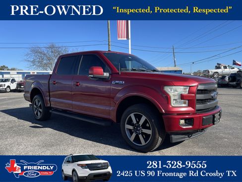 Used 2017 Ford F150 Lariat w/ Equipment Group 502A Luxury image 1