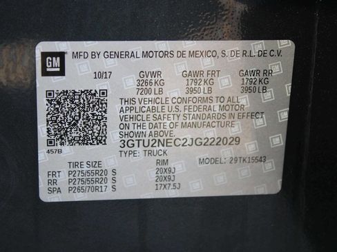 Used 2018 GMC Sierra 1500 SLT w/ Texas SLT Premium Package image 25