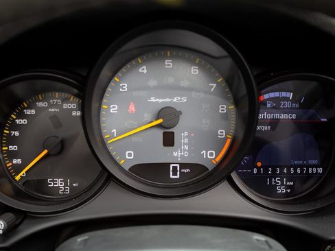Used 2024 Porsche 718 Boxster Spyder RS w/ Weissach Package RWD image 16