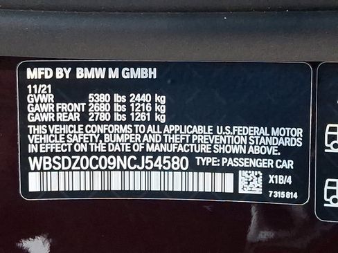 Used 2022 BMW M8 Competition w/ M Carbon Exterior Package image 29