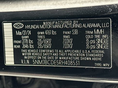 Used 2024 Hyundai Tucson SEL AWD/4WD image 12