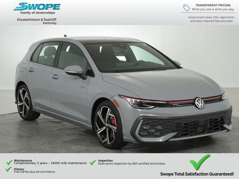 Used 2025 Volkswagen GTI SE FWD image 1