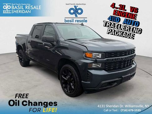 Used 2019 Chevrolet Silverado 1500 Custom w/ Custom Value Package image 1