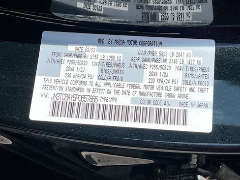 Used 2023 MAZDA CX-9 Touring Plus AWD/4WD image 34