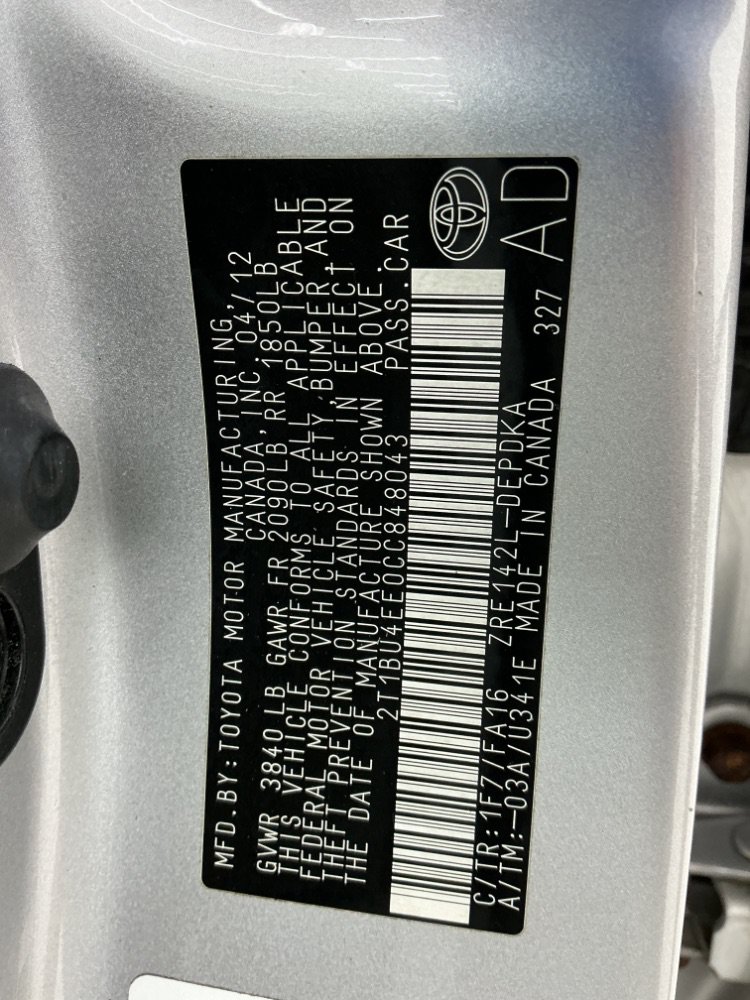 Used 2012 Toyota Corolla L FWD image 47