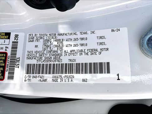 Used 2024 Toyota Tundra SR5 w/ SR5 Convenience Package image 33