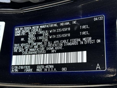 Used 2022 Toyota Highlander L image 22