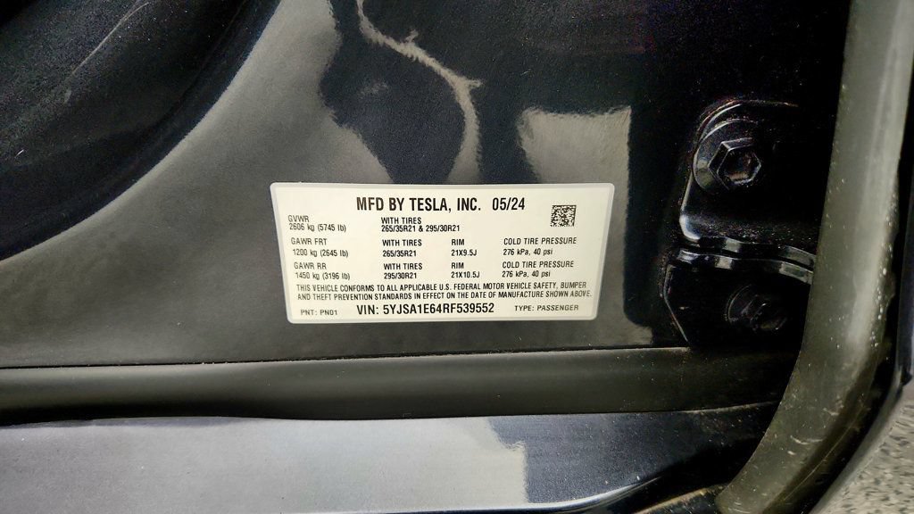 Used 2024 Tesla Model S Plaid AWD/4WD image 21