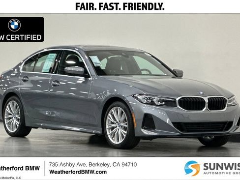 Used 2024 BMW 330e w/ Convenience Package RWD image 1