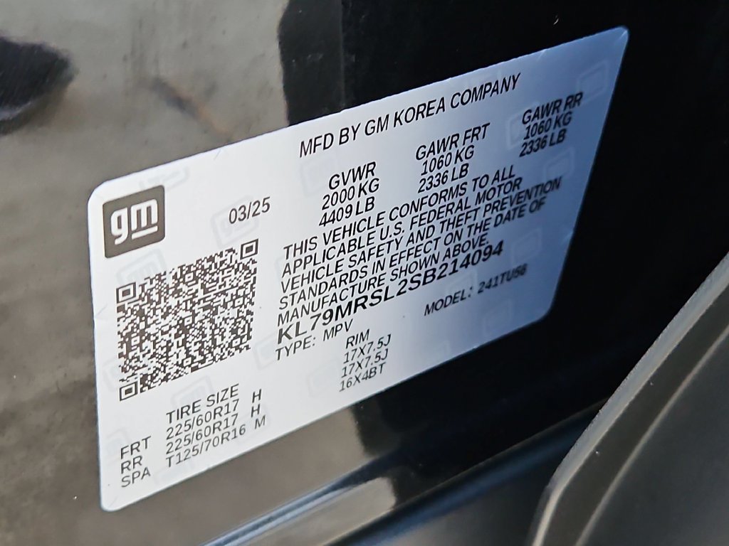 Used 2025 Chevrolet TrailBlazer LT AWD/4WD image 36
