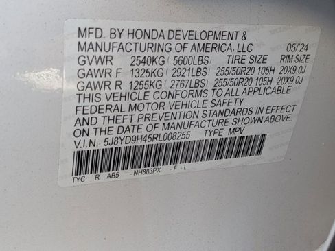 Used 2024 Acura MDX w/Technology Package image 21