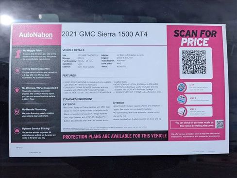 Used 2021 GMC Sierra 1500 AT4 w/ AT4 Preferred Package image 23