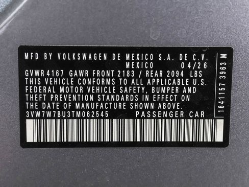 Used 2026 Volkswagen Jetta SE w/ Black Wheel Package FWD image 49