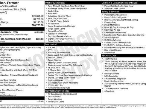 Used 2022 Subaru Forester w/ Popular Package #1 AWD/4WD image 9