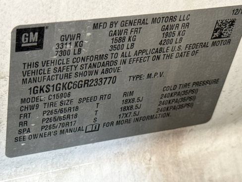 Used 2016 GMC Yukon XL SLT RWD image 29