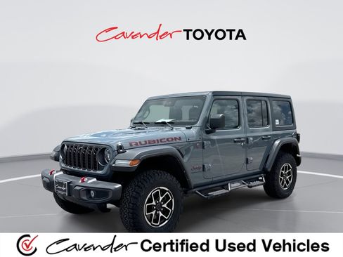 Used 2024 Jeep Wrangler Unlimited Rubicon w/ Technology Group AWD/4WD image 1
