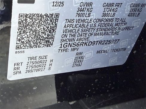 New 2026 Chevrolet Tahoe RST w/ Comfort Package image 21