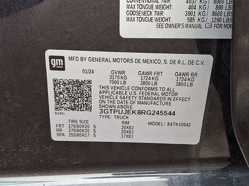 Used 2024 GMC Sierra 1500 Elevation AWD/4WD image 26