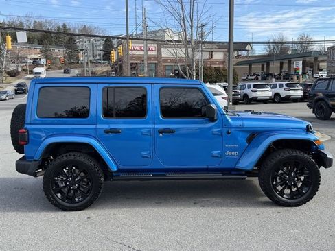 Used 2021 Jeep Wrangler Unlimited Sahara 4xe w/ Safety Group image 4