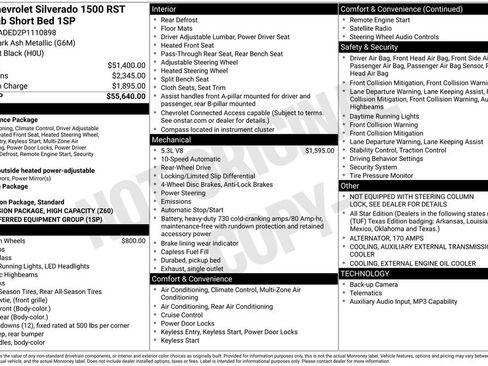 Used 2023 Chevrolet Silverado 1500 RST RWD image 39