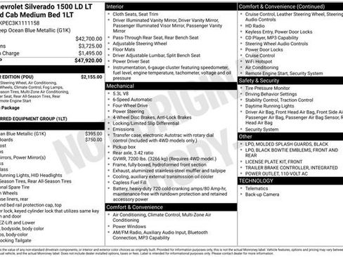 Used 2019 Chevrolet Silverado 1500 LT w/ All Star Edition AWD/4WD image 5