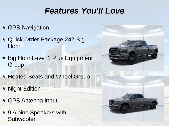 New 2026 RAM 3500 Big Horn AWD/4WD image 11