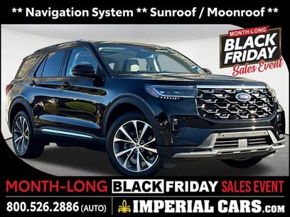 Certified 2025 Ford Explorer Platinum w/ Ultimate Package