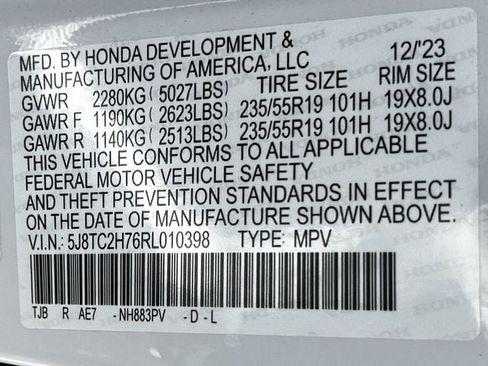 Certified 2024 Acura RDX SH-AWD w/ Advance Package image 35
