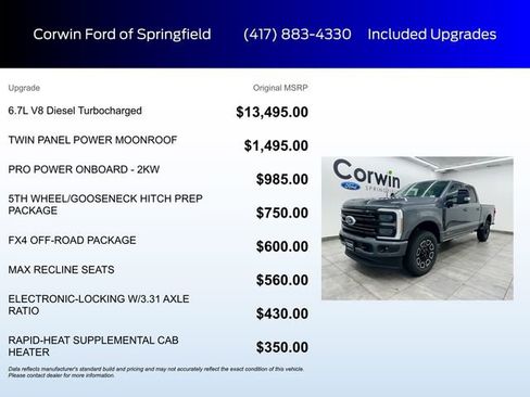 New 2026 Ford F350 Platinum image 5