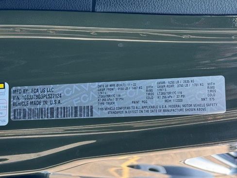 Used 2023 Jeep Gladiator Rubicon w/ LED Lighting Group image 27