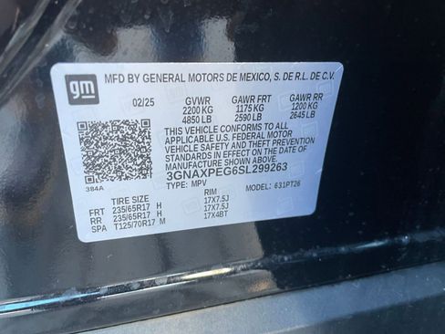 Used 2025 Chevrolet Equinox LT image 24