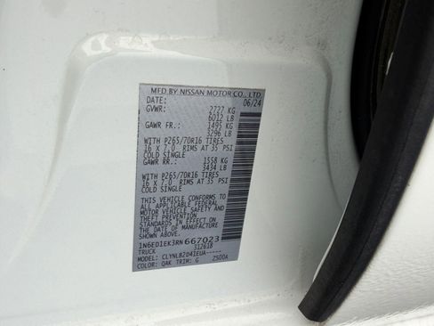 Used 2024 Nissan Frontier SV AWD/4WD image 21