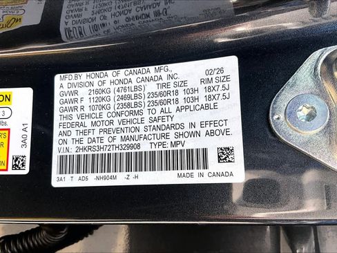 Used 2026 Honda CR-V EX-L image 34