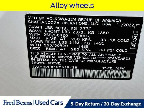 Used 2023 Volkswagen Atlas SE AWD/4WD image 37