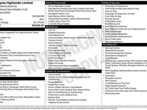 Used 2020 Toyota Highlander Limited FWD image 2