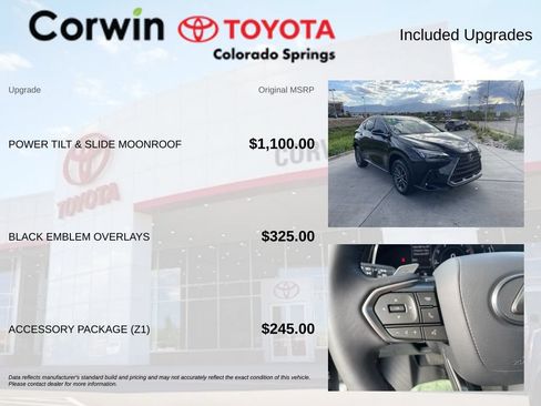Used 2026 Lexus NX 350 AWD w/ Accessory Package (Z1) image 4