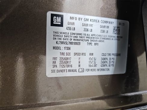 Certified 2021 Chevrolet TrailBlazer ACTIV w/ Technology Package image 42