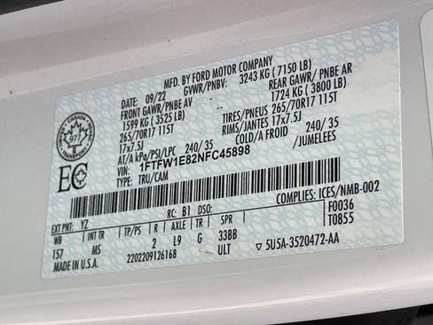 Used 2022 Ford F150 XLT image 28