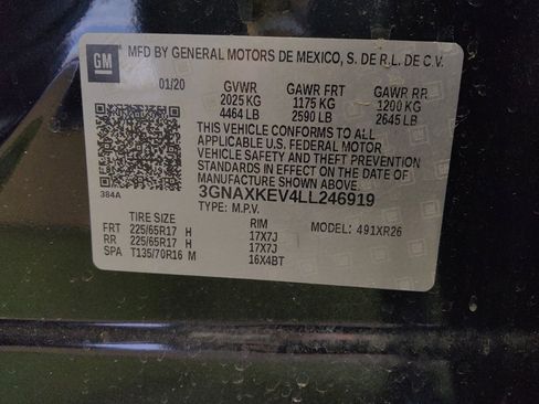 Used 2020 Chevrolet Equinox LT FWD image 33