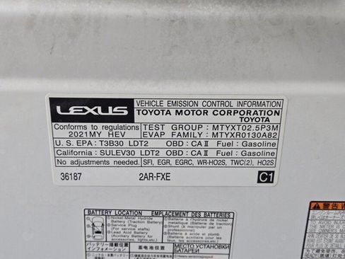 Certified 2021 Lexus NX 300h AWD w/ Premium Package image 41