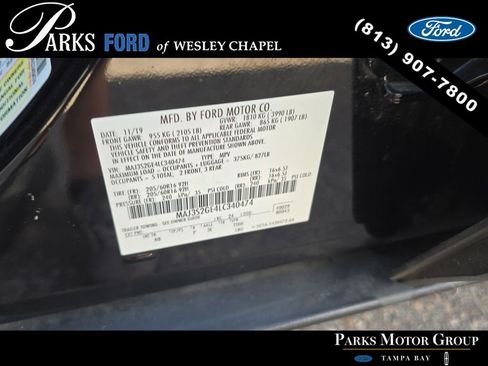 Certified 2020 Ford EcoSport SE image 32