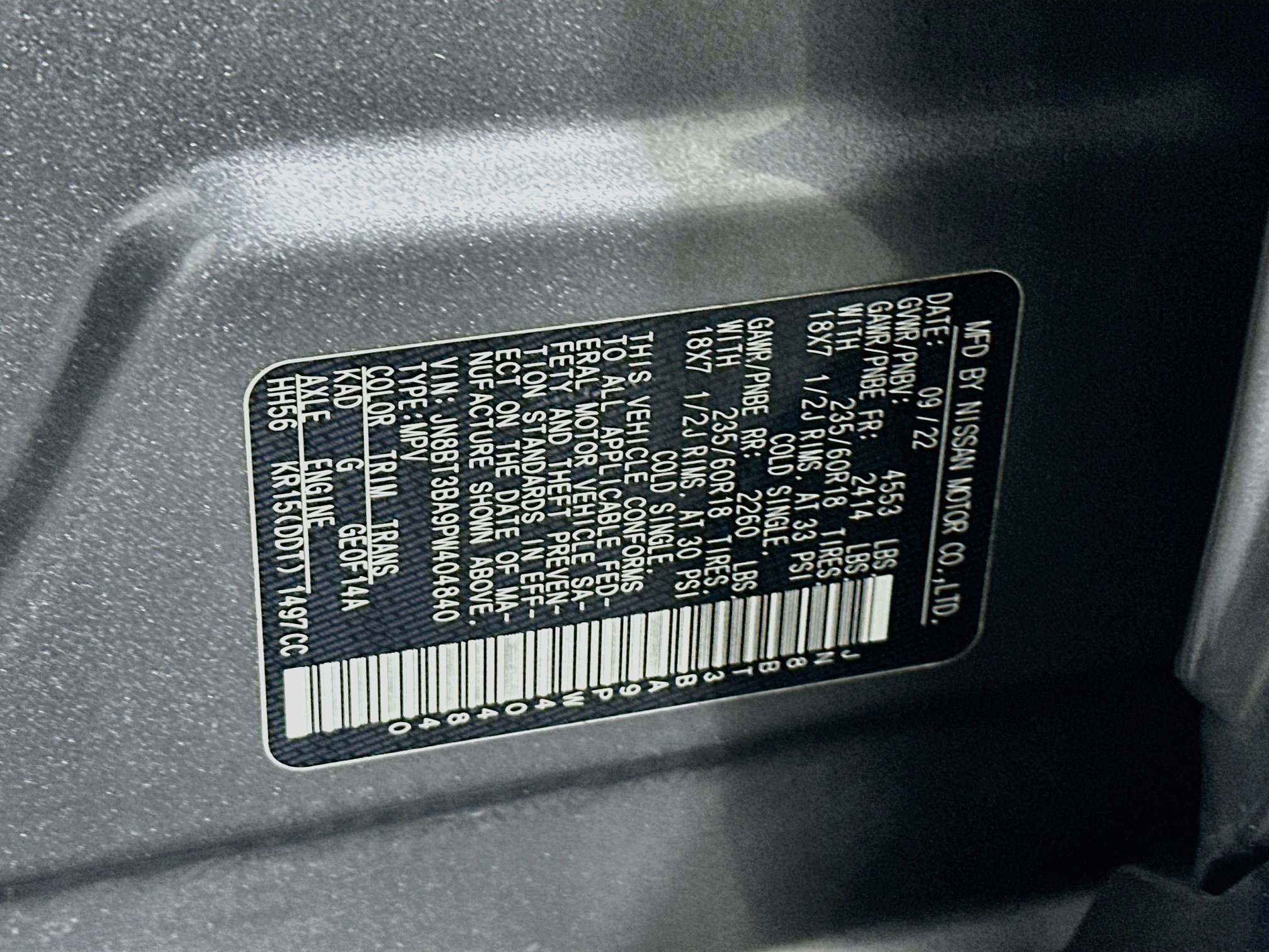 Used 2023 Nissan Rogue SV FWD image 12